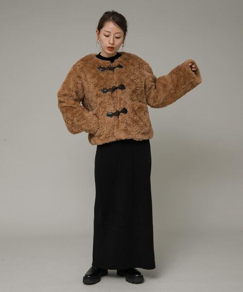 URBAN RESEARCH Sonny Label ノーカラージャケット FREE ベージュ 
