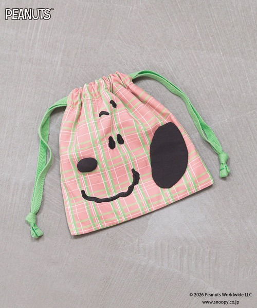 LOWRYS FARM（ローリーズファーム） ポーチ 「SNOOPY」キンチャク