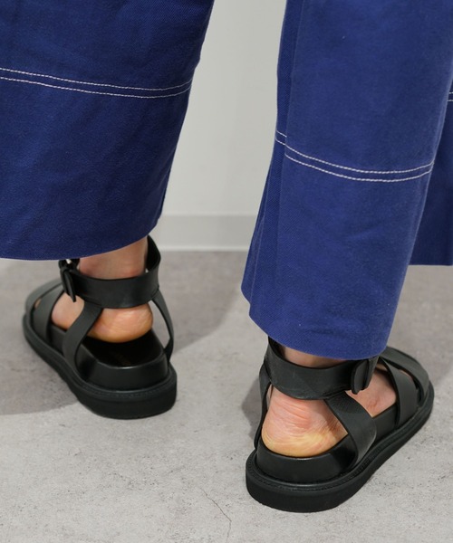 「CAMINANDO」 フラットサンダル 6 クリーム レディース_画像4