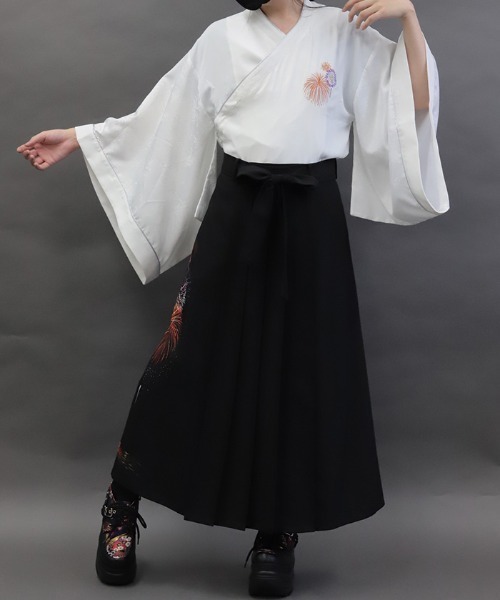 REZEN（リゼン） シャツ 花火刺繍着物シャツ メンズ : ZOZOTOWN Yahoo