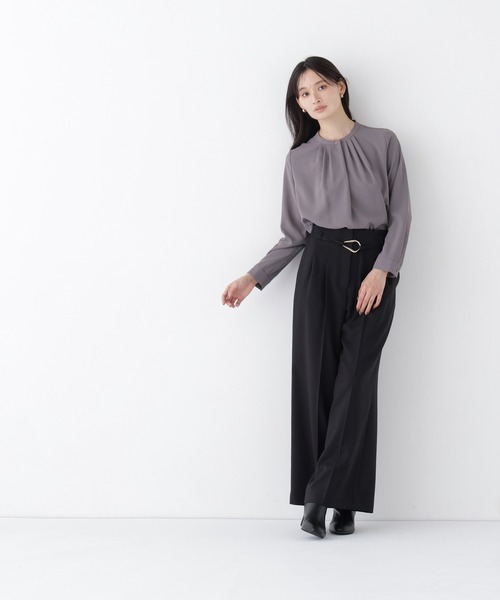 NATURAL BEAUTY BASIC（ナチュラルビューティーベーシック） ブラウス