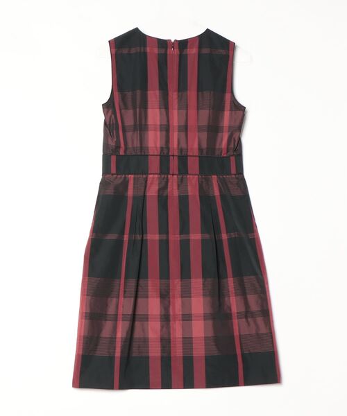 BURBERRY LONDON ノースリーブ ワンピース BURBERRY（バーバリー） ノースリーブワンピース 38 レッド レディース