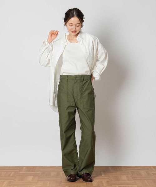 「GUNG HO」 パンツ M ベージュ レディース_画像5