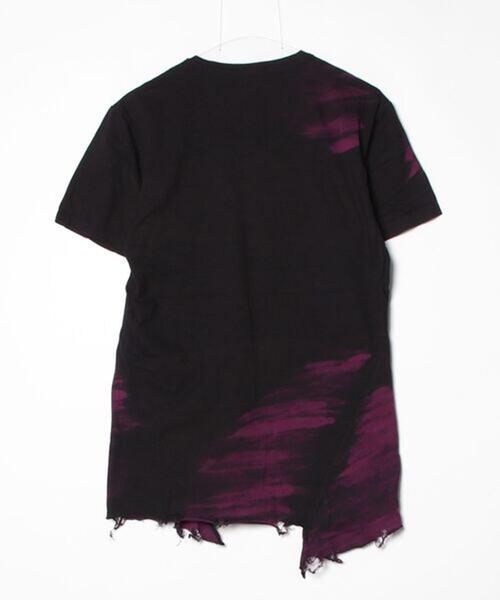 KMRii（ケムリ） tシャツ KMRii/ケムリ/Black Shadow Slash Cut/SS