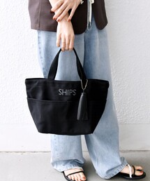 SHIPS トートバッグ タッセル ポケット レディース : ZOZOTOWN