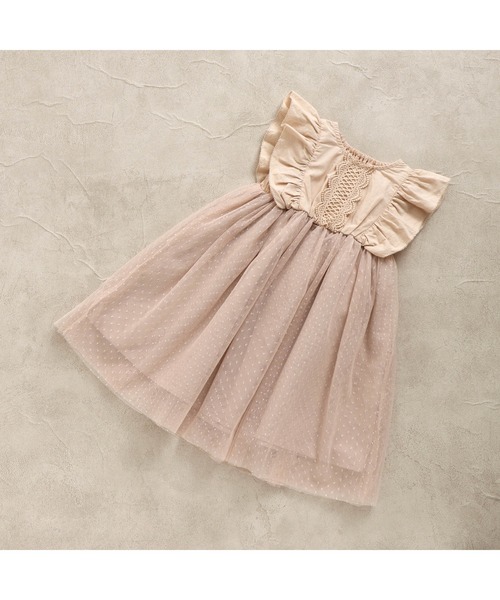 ワンピース Web限定ドットチュール切替ワンピース Zozotown Paypayモール店 通販 Paypayモール