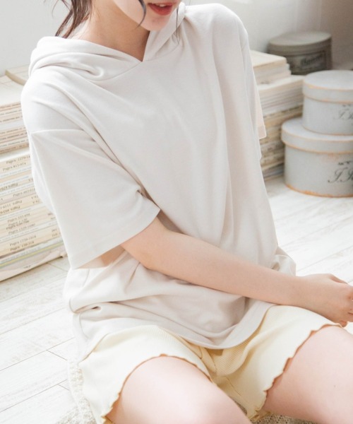 【 ⭕️】nekomimiパーカー&ショートパンツセット 新品未使用✨️ ZIPパーカー&ショートパンツ&タンクトップSET（セットアップ
