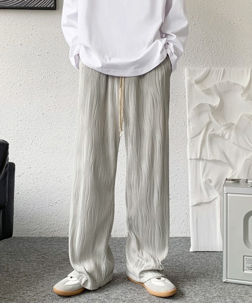 パンツ 「FVLMEN」side slit relax pants/サイドスリット