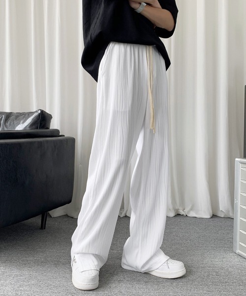 パンツ 「FVLMEN」side slit relax pants/サイドスリット
