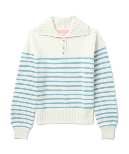 A Bathing Ape (エイプ)ストライプセーター L
