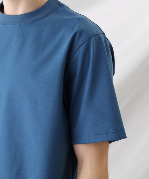 kolor 23SS】ハイゲージ ポンチ Tシャツ ネイビー サイズ2 抗菌防臭／5