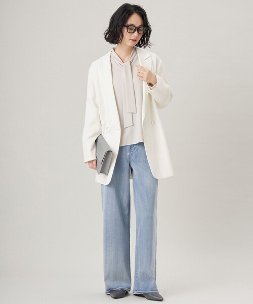 自由区 ジーンズ デニム デニムパンツ ウスカルデニム ワイド