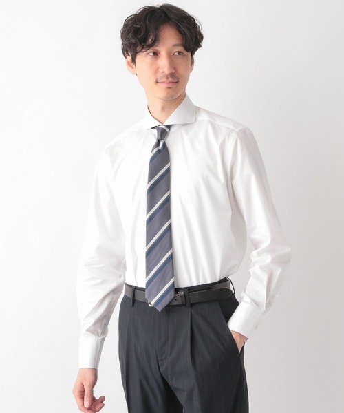 セール㈱ワールド　新品　メンズシャツ　サイズ４０／ｌ　Made in　japan GLOBAL WORK シャツ ワイドカラーシャツ/Salon de GW/986297