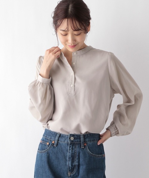 シャツ ブラウス 2WAYスタンドネックブラウス/MATINEE LINE/994004 レディース | GLOBAL WORK | 02