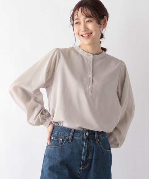 シャツ ブラウス 2WAYスタンドネックブラウス/MATINEE LINE/994004 レディース | GLOBAL WORK | 14