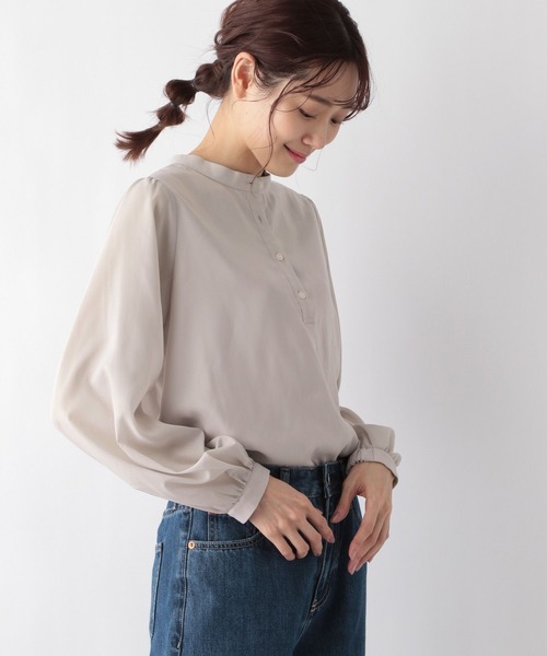 シャツ ブラウス 2WAYスタンドネックブラウス/MATINEE LINE/994004 レディース | GLOBAL WORK | 15