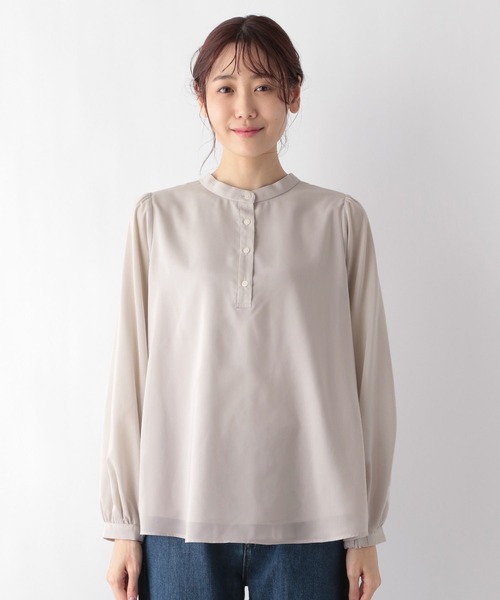 シャツ ブラウス 2WAYスタンドネックブラウス/MATINEE LINE/994004 レディース | GLOBAL WORK | 16