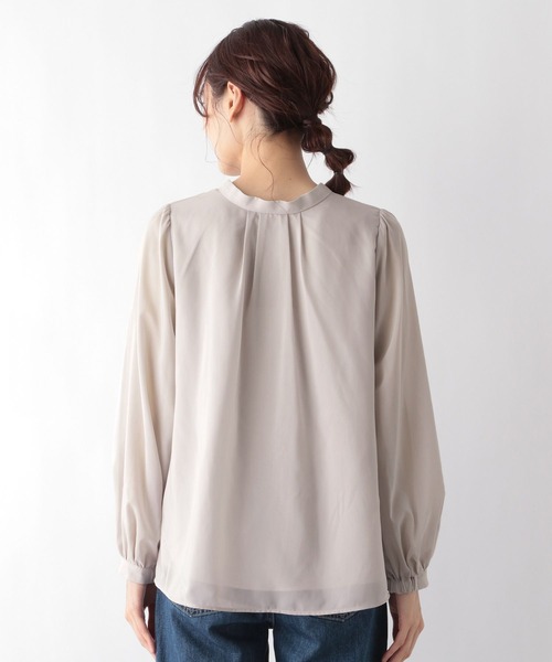 シャツ ブラウス 2WAYスタンドネックブラウス/MATINEE LINE/994004 レディース | GLOBAL WORK | 18