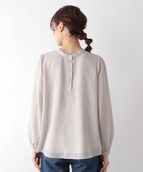 シャツ ブラウス 2WAYスタンドネックブラウス/MATINEE LINE/994004 レディース | GLOBAL WORK | 20