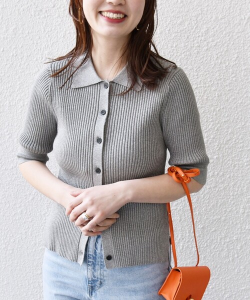 シュプリーム　ポロ　ニット　セーター　ボタン　長袖　L　正規品　美品 org.jpg