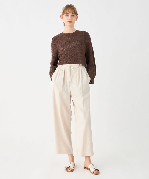 Ballsey ニット セーター ヘンプシルクニット ショートプル