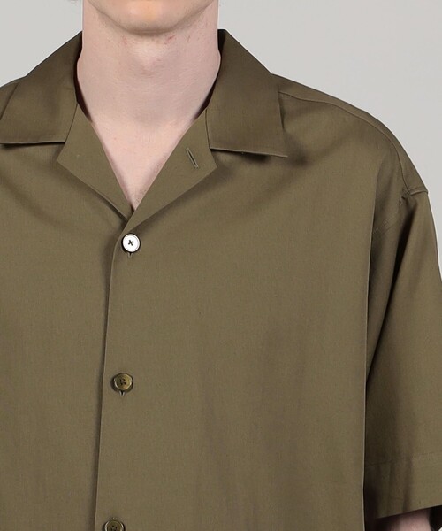【TOMORROWLAND BUYING WEAR】BOURRIENNE ARTISAN コットン オープンカラーシャツ TOMORROWLAND｜BOURRIENNE ARTISAN コットン オープンカラー
