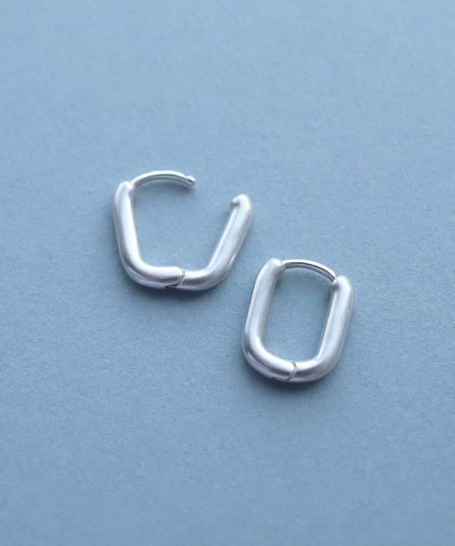 TEN. ピアス SILVER925 オブロングピアス レディース メンズ
