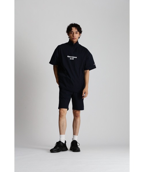 S+ パンツ 「S＋(エスプラス)」ポリエステルショートパンツ メンズ