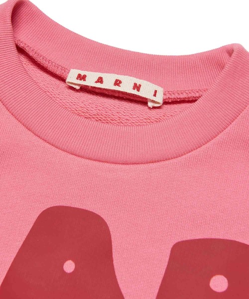 【関税／送料無】MARNI クロップドTシャツ kids トレーナー Marni Kids logo-embroidered T-shirt | Green | FARFETCH