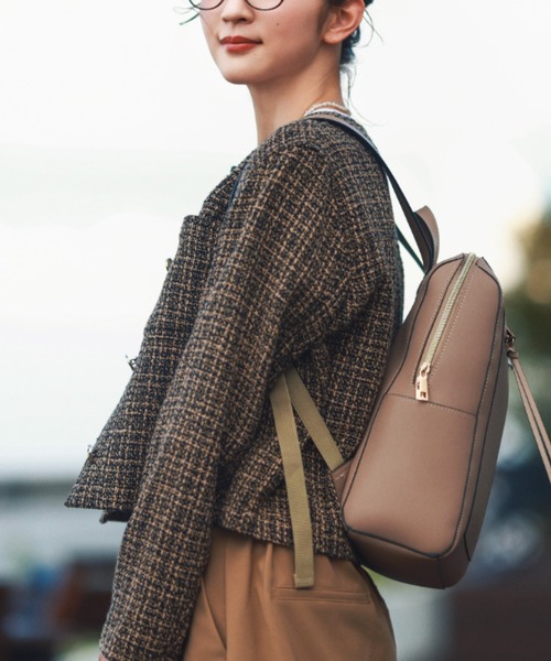 Tuche ジャケット ノーカラージャケット Tuche/トゥシェ ハレの日style