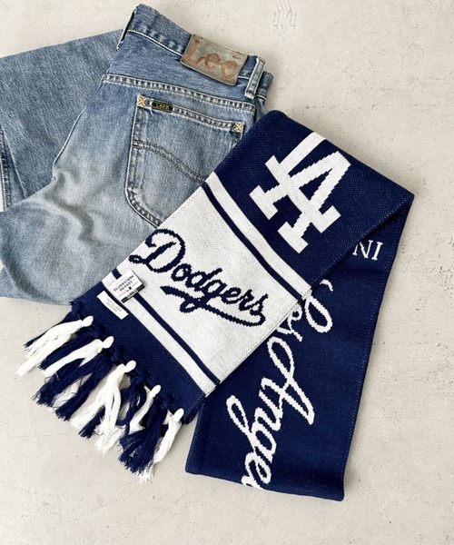 MLB マフラー ストール MLB(エムエルビー)/MLB TEAM MUFF チームロゴ