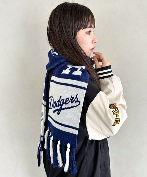 MLB マフラー ストール MLB(エムエルビー)/MLB TEAM MUFF チームロゴ