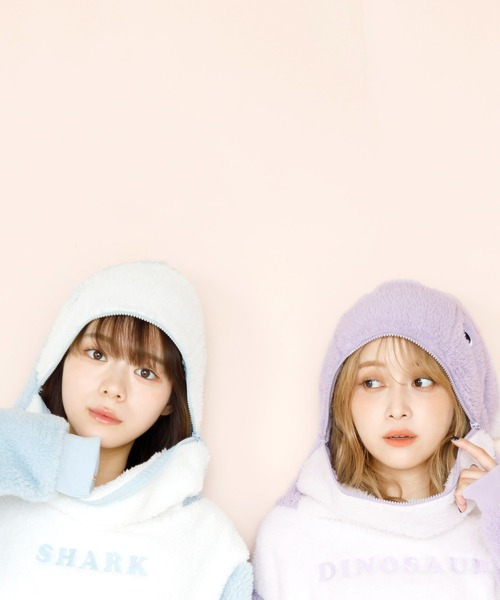 Dita（ディータ） パジャマ ルームウェア さめ・恐竜なりきり上下