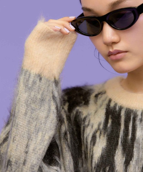 THINGS THAT MATTER ニット セーター DIMENSION MOHAIR KNIT
