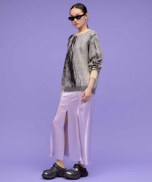 ニット セーター DIMENSION MOHAIR KNIT  / ディメンションモヘアニット レディース THINGS THAT MATTER ニット セーター DIMENSION MOHAIR KNIT