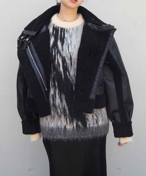 ニット セーター DIMENSION MOHAIR KNIT  / ディメンションモヘアニット レディース THINGS THAT MATTER ニット セーター DIMENSION MOHAIR KNIT
