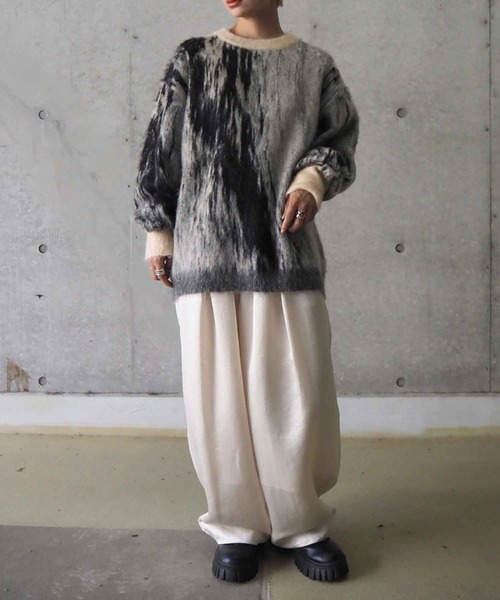 THINGS THAT MATTER ニット セーター DIMENSION MOHAIR KNIT