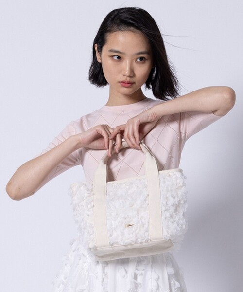 TOCCA トートバッグ IN THE GARDEN キャンバストートバッグ