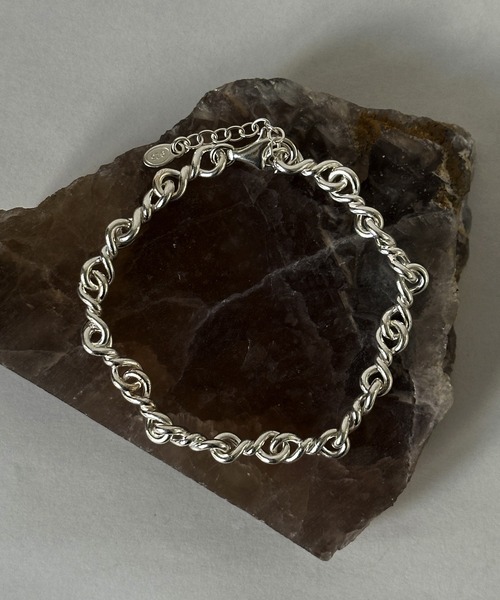 whoseA（フーシー） ブレスレット 「silver925」TwistchainBracelet