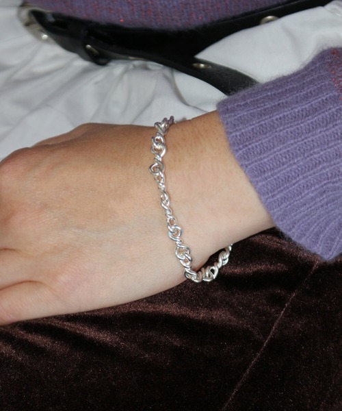 whoseA（フーシー） ブレスレット 「silver925」TwistchainBracelet
