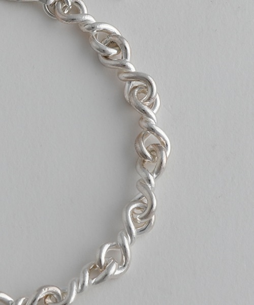 ブレスレット 「silver925」TwistchainBracelet/ツイストチェーンブレスレット レディース メンズの画像
