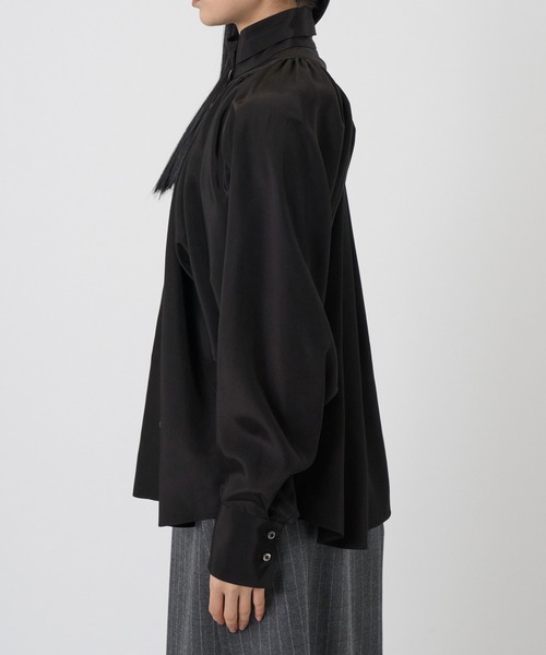 サポートサーフェス support surface S／Sシャツ support surface（サポートサーフェス） ブラウス シャツ 「support