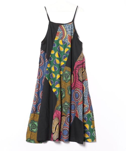チチカカ（TITICACA） ワンピース アフリカンパッチキャミソール