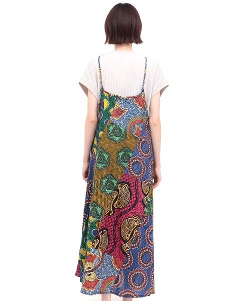 チチカカ（TITICACA） ワンピース アフリカンパッチキャミソール