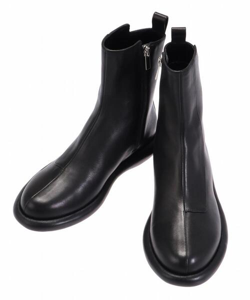 UN3D.（アンスリード） ブーツ UN3D./アンスリード/ROUND LOW HEEL