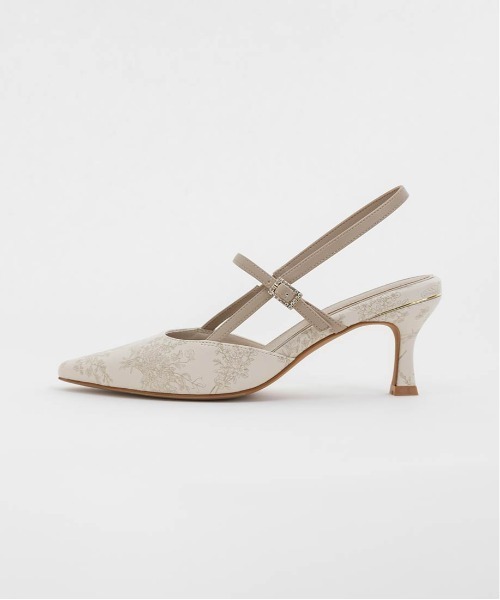 RANDA パンプス トワルドゥジュイバックストラップパンプス