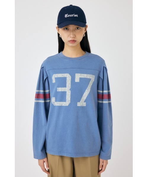 プロフィール必ずお読みくださいませ♪ MOUSSY（マウジー） tシャツ NUMBERING VINTAGE L/S Tシャツ