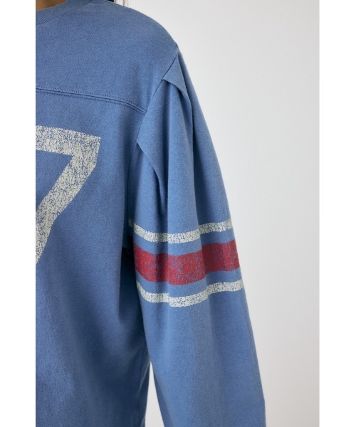 MOUSSY（マウジー） tシャツ NUMBERING VINTAGE L/S Tシャツ