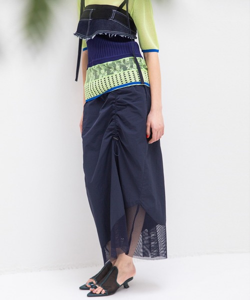 AULA AILA（アウラ アイラ） スカート ミリタリーナロースカート