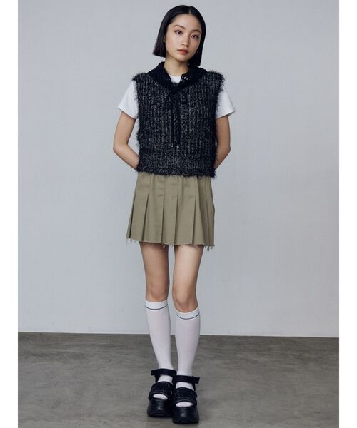 25新作 EMODA サイドオープンバルキーサンダル　Sサイズ EMODA サンダル サイドオープンバルキーサンダル レディース